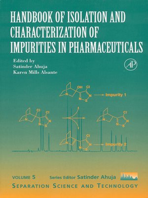 cover image of Handbook of Isolation and Characterization of Impurities in Pharmaceuticals